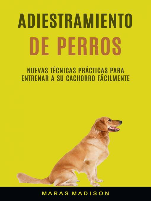 Cover image for Adiestramiento De Perros